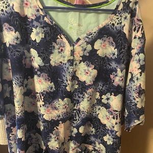 Healing hands 4x scrub top